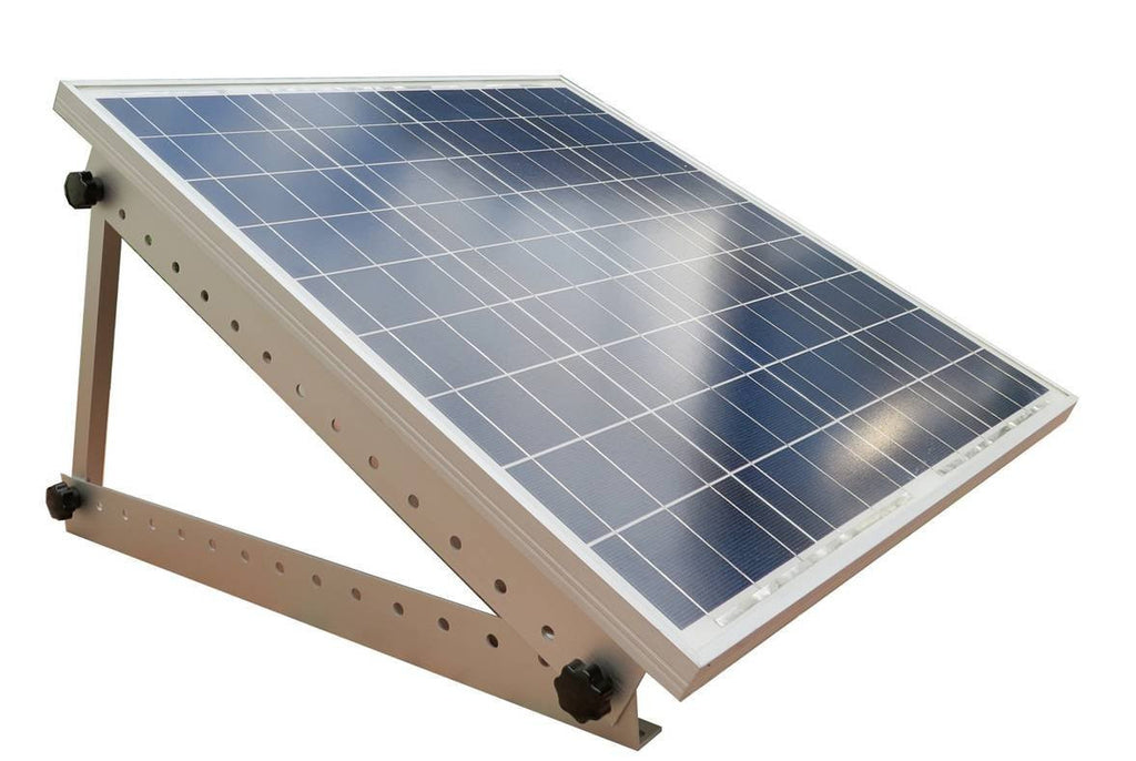 Rack para panel solar, soporte de montaje ajustable, inclinado y plegable.  Para lancha, RV, techo, 22 - pulgadas